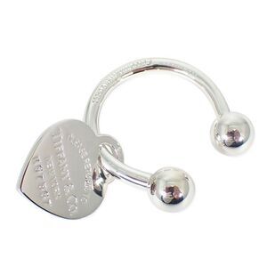 Tiffany & Co 925 Return To Heart Tag Key Ring J122-45